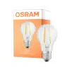 Osram Classic LED E27 Pera Filamento Chiara 7W 806lm - 827 Bianco Molto Caldo | 3 Step Dim - Sostitutiva 60W