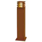 SLV Piazza 70 Lampada da terra Acciaio Arrugginito Piazza | Esterni - IP55 - Adatto per 1x E27 