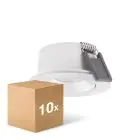 Confezione Multipack 10x Ledvance Faretti LED Air Adjust Aluminium Bianca 4W 320lm 36D - 930 Luce Calda | Ritaglio 68mm - IP23 - Miglior resa cromatica - Dimmerabile